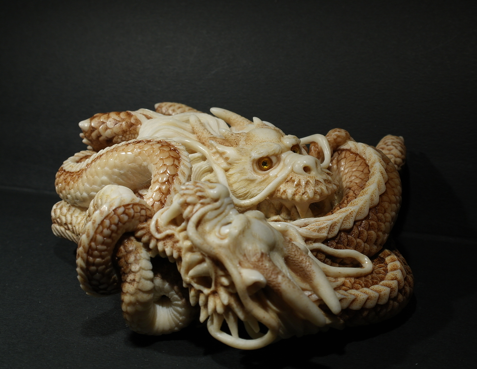 Two intertwined dragons05